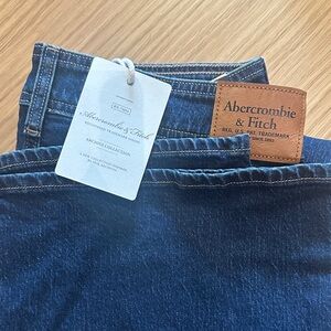 Abercrombie & Fitch Dark Blue Denim